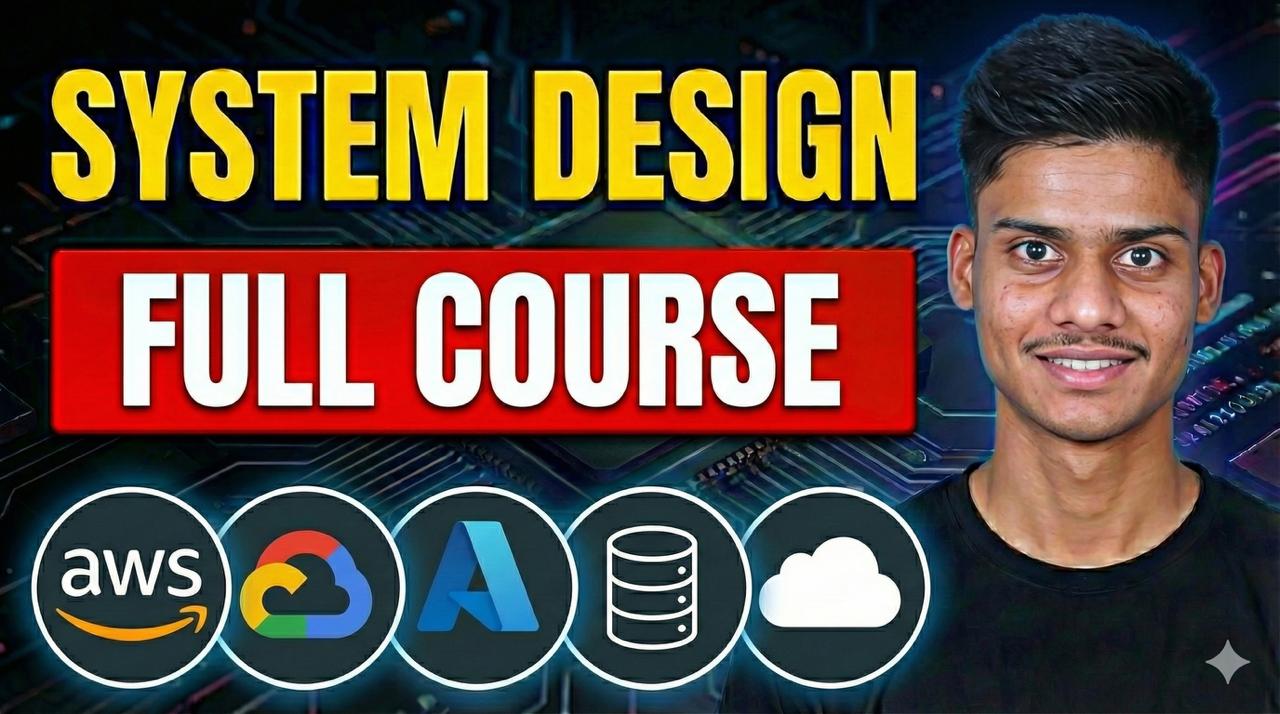 Crack System Design - Complete Course & Technical Interview Prep